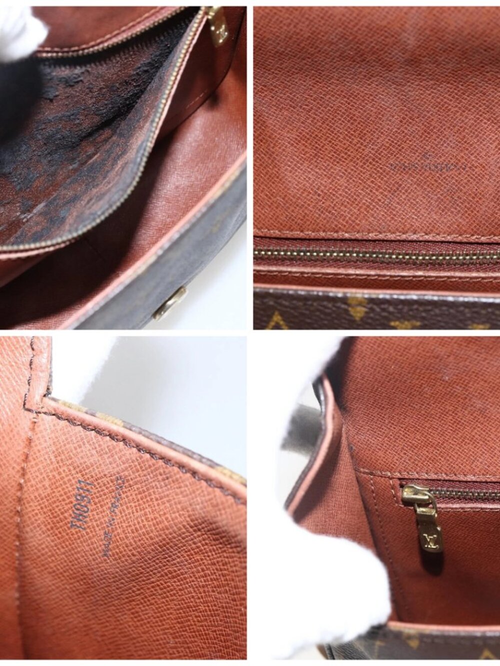 LOUIS VUITTON Monogram Saint Cloud GM Shoulder Bag M51242 LV Auth ep13188 - Picture 15 of 16